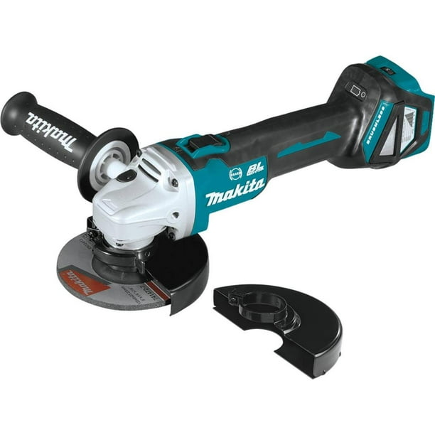 Makita Xag17zu 18v Lxt Lithium Ion Brushless Cordless 4 1 2 5in Cut Off Angle Grinder With Electric Brake And Aws Tool Only Walmart Com Walmart Com