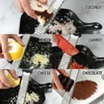 thumbnail image 3 of Cheese Grater, Lemon Zester, Handheld Fine Zesters Graters With Upgrade Blades, 3 of 7