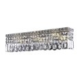 thumbnail image 1 of Elegant Lighting Maxime 18" 4 Éléments Légers Vanité en Cristal Éclairage, 1 of 1