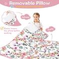 thumbnail image 3 of Pioneer Flower Floral Print Pattern Toddler Nap Mats for Kids Preschool,Sleeping Mat Bag or Kids,Toddler Sleeping Bag,Toddler Nap Mat or Daycare, 3 of 6
