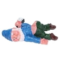 thumbnail image 2 of Gnomos de Jardín, Gnomos Borrachos simples para Jardín para césped, 2 of 7
