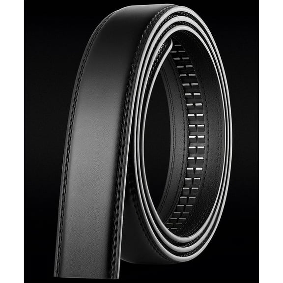 Leatherboss Men's Ratchet Belt Genuine Leather Mens Belt with Slide Ratchet Belts