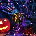 thumbnail image 2 of Lyhope Indoor/Outdoor 33 ft Battery Operated 8 Modes LED Halloween Rope Lights, 2 of 7