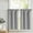 Gray, variant on Curtainking Blackout Kitchen Curtains 34x36 inch 2 Panels Soft Tier Curtains Rod Pocket Short Window Curtains for Bathroom Light Grey