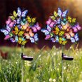 thumbnail image 1 of Highly Resistant Solar Garden Lights, Unique Butterfly Design With Flexible Copper Wire And High Efficiency Solar Panel, Easy Installation And Auto On Off For Outdoor Yard Patio Lawn Decor, 1 of 6