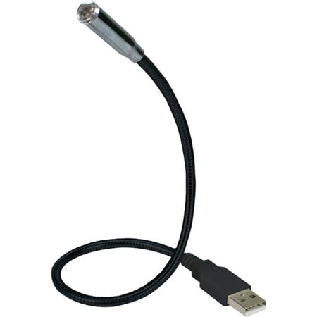 - QVS USB-L1B 14 Inches Flexible Black USB LED Notebook Light