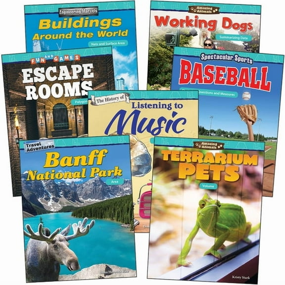 Mathematics in the Real World: Measurement & Data Grade 6: 7-Book Set (Other)