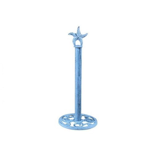 Handcrafted Nautical Decor Starfish Freestanding Toilet Paper Holder