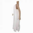 thumbnail image 5 of NIEWTR Robe d'Été Ample pour Femme, Robe de Plage d'Été à Col en V Sans Manches, Décontractée et Fluide, Maxi (Blanc, M), 5 of 5