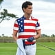 thumbnail image 3 of Fotbe America Flags3 Camiseta Polo de Golf para Hombre con Estampado – Camisa Deportiva Transpirable con Cuello Abotonado-X-Large, 3 of 6