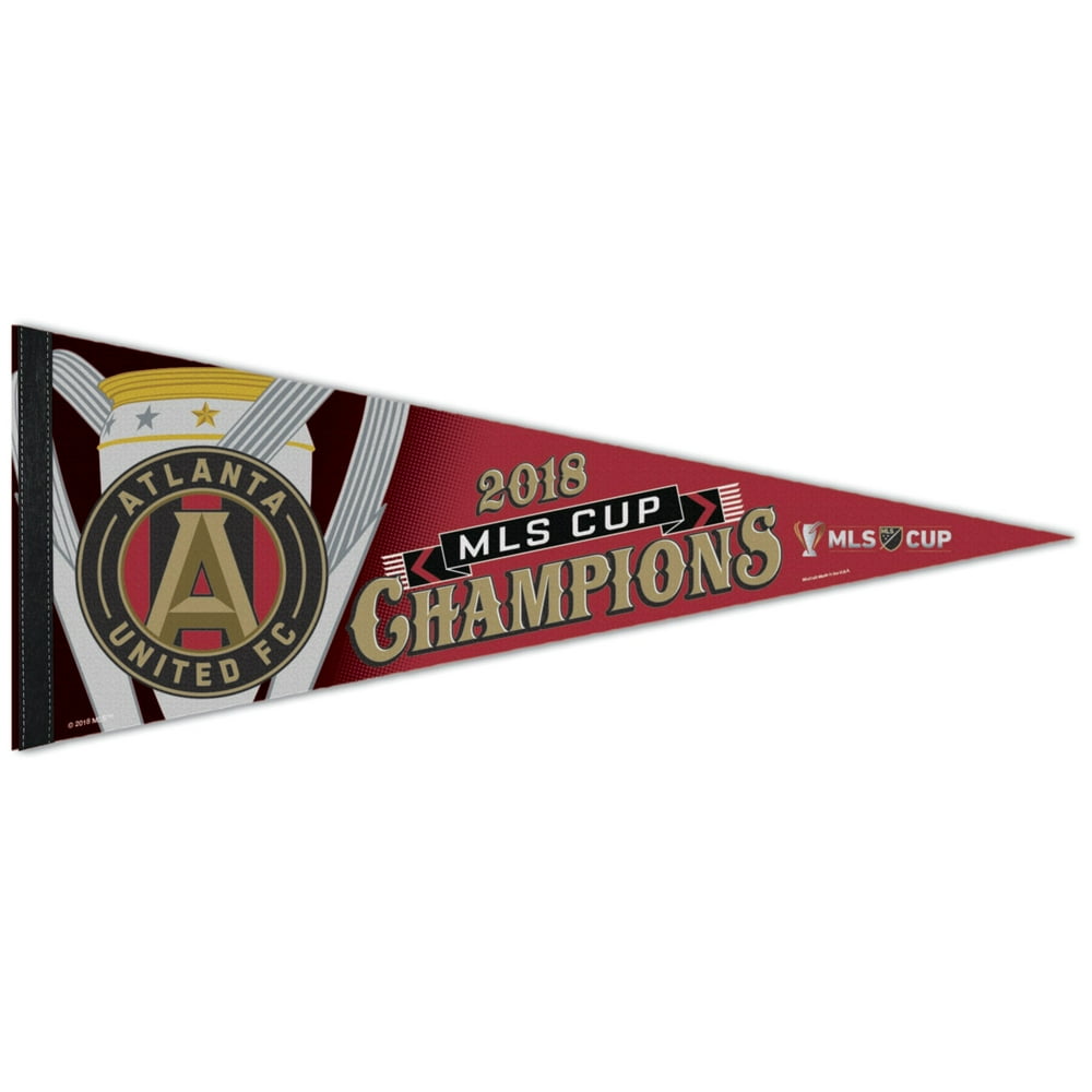 Atlanta United Fc Wincraft 2018 Mls Cup Champions 12 X 30 Premium