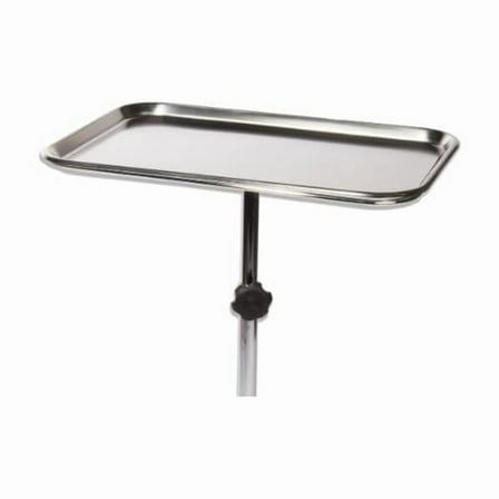 Tech Med 4365 Single Post Mayo Stand with 5 Caster Base