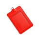 thumbnail image 1 of Inteprter 10 piezas de portatarjetas de identificación, suministros de oficina de negocios, funda protectora informal de colores, funda para tarjetas de Carpetas de archivos Vertical/Rojo, 1 of 6