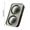 thumbnail image 2 of Baseball 3D Sphere Shaped Silicone Tray Large Round Ice Maker For Men, 2 of 3
