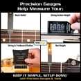thumbnail image 4 of MusicNomad Precision 6 pc. Guitar Setup Gauge Tool Set - Plus 24 pg. Instructional Booklet and Storage Case (MN604), 4 of 7