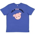 thumbnail image 3 of Inktastic I'm a Pig Deal Cute Pig Pun Youth T-Shirt, 3 of 5