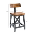 thumbnail image 3 of Counter Stool with Back, 3 of 6