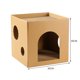thumbnail image 2 of Casa Del Gato Rascador antiarañazos para gatos rascador de uñas para mascotas esterilla de Likrtyny Libre de BPA, 2 of 7