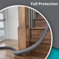 thumbnail image 4 of Universal 30 Central Vacuum Hose Cover - Padded, Machine Washable, Easy Install with Zipper - Stylish Grey Protection for Your Vacuum System, 4 of 4