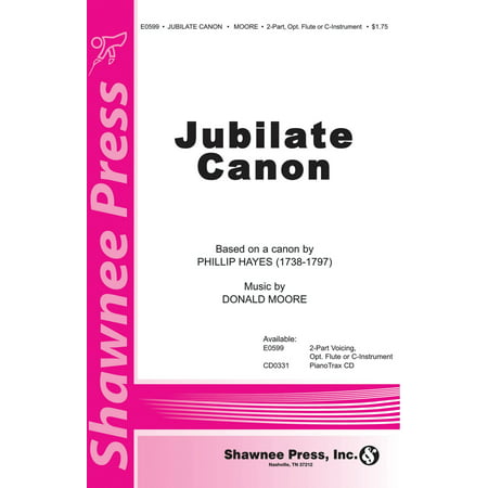 Shawnee Press Jubilate Canon 2-Part composed by Phillip