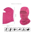 thumbnail image 2 of 3 Pieces Ski Mask Balaclava Full Face Mask for Men Women Windproof Balaclava Sun Protection Breathable Face Cover,Combination 3, 2 of 6
