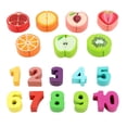 thumbnail image 4 of 3 in 1 Montessori Preschool Wooden Toys Early Educational Logarithmic Board Salvador Dali Tabla logarítmica, 4 of 10