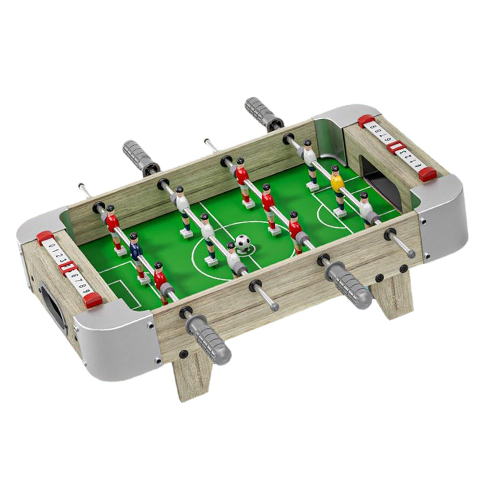 Mini Soccer Foosball Board Game Developmental Toy Portable Two for Indoor Adults 53cm