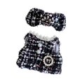 thumbnail image 2 of Ropa de Muñeca de Felpa perfecl Conjunto de Falda de Dibujos Animados 15cm Negro, 2 of 7