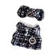 thumbnail image 2 of Ropa de muñeca de peluche de 15 cm, conjunto de vestido y falda para muñecas, disfraces de bricolaje, accesorios para fotos, ropa de muñeca de dibujos negro, 2 of 7