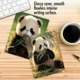 thumbnail image 6 of The Best Card Company 20 Assorted Blank Notecards Boxed Set 4 x 5.12 Inch with Envelopes (10 Designs, 2 Each) Panda Pups AM10041OCB-B2x10, 6 of 6