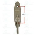 thumbnail image 1 of Andersen Tribeca Style - Pestillo de pulgar para puerta corrediza - Color piedra, 1 of 2