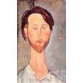 thumbnail image 2 of Modigliani, Amedeo 10x14 Black Ornate Wood Framed with Double Matting Museum Art Print Titled - Leopold Zborowski X, 2 of 4