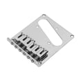 thumbnail image 3 of Fixed Guitar Bridge, 5 Mounting Holes Saddle Bridges Metal Scratch Resistant Glossy Surface Lightweight  for TL Electric Guitars, 3 of 7