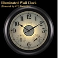 thumbnail image 4 of Reloj exterior CLXEAST iluminado de 45 cm con termómetro e higrómetro, 4 of 9