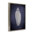 thumbnail image 4 of Stupell Industries Junonia on Indigo Nautical & Beach Painting Brown Floater Framed Canvas Art Print Wall Art, 17 x 21, 4 of 10