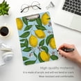 thumbnail image 4 of FMSHPON Lemons Hand Drawn Retro Citrus Fruits Clipboard Hardboard Wood Nursing Clip Board and Pull for Standard A4 Letter 13x9 inches, 4 of 7