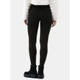 thumbnail image 3 of No Boundaries Faux Suede & Faux Fur-Lined Leggings, Women's, 3 of 5