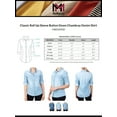 thumbnail image 2 of MixMatchy Women's Classic Roll Up Sleeve Button Down Chambray Denim Shirt, 2 of 6