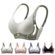 thumbnail image 3 of HongQid Womens Wireless Bras Comfortable Push Up Bra No Underwire Bra Full Support Lift Bralette Everyday Seamless Tshirt Bras, 3 of 8