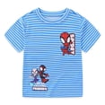 thumbnail image 2 of Marvel Spider-Man Miles Morales Ghost Spider Short Sleeve T-Shirt and Mesh Short Set (Boys), 2 Piece Set, Sizes 2T-7, 2 of 8