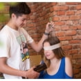 thumbnail image 4 of Masajeador de cabeza Head Scratcher USAGA con 28 dedos, color cian, 4 of 9