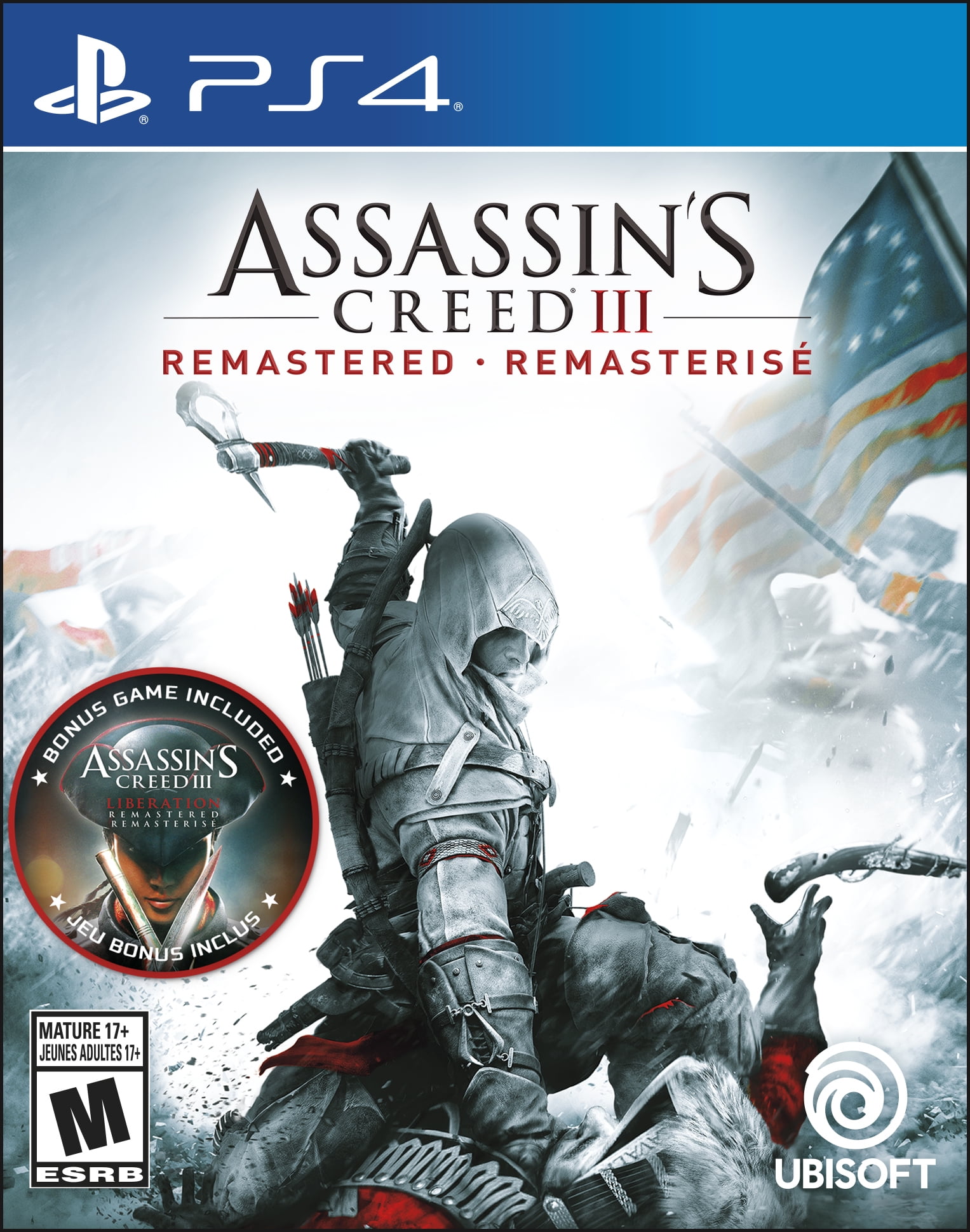 kloon regisseur commando Assassin's Creed III Remastered Ubisoft PlayStation 4 - Walmart.com