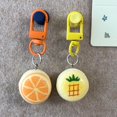 thumbnail image 6 of Lerpwige User Friendly Resin Keychain Fruit Print Backpack Charm Hanging Decoration Gift, 6 of 7