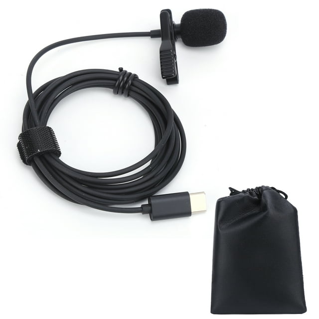 Lav Mic,Wired Lavalier Microphone Small Wired Lavalier Microphone Small Lavalier Microphone Finest Materials