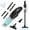 Black - Wireless Version, variant on Cordless Handheld Vacuum features 11Kpa suction and 2600mAh battery. Multiple included tools suit whole-house cleaning, perfect for floors, carpets and pet hair removal.