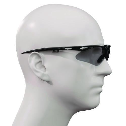 V30 Nemesis VL Safety Glasses, Black Frame, Smoke Lens, 12/Carton | Bundle of 2