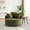 Green, variant on CKEASEAN 43" Corduroy Round Chaise Longue Chair Indoor, Deep Seat Reading Chair with 3 Pillows, Wide Armrests, Single Cloud Lounge Floor Sofa for Living Room, Bedroom, Apartment, No Assembly Required