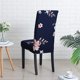 thumbnail image 3 of Nvzi Chair Covers for Dining Room 6 Pack Dining Kitchen Chair Cover Set of 6,Stretchable Parson Chair Covers Slipcover(6 Pack,Printed Flower Pattern), 3 of 4
