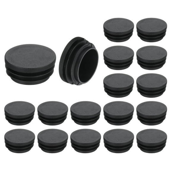 18 Pcs Round Plastic Plug, Furniture Leg Pipe Insert for Chair, Sofa, Table, Shelf 38mm(1.5 Inch)