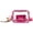 Rose, variant on JUYGO Clear Purse Women 2 in 1 Transparent Jelly Crossbody Bag Candy Color Clutch Handbag Trend Portable Shoulder Slung